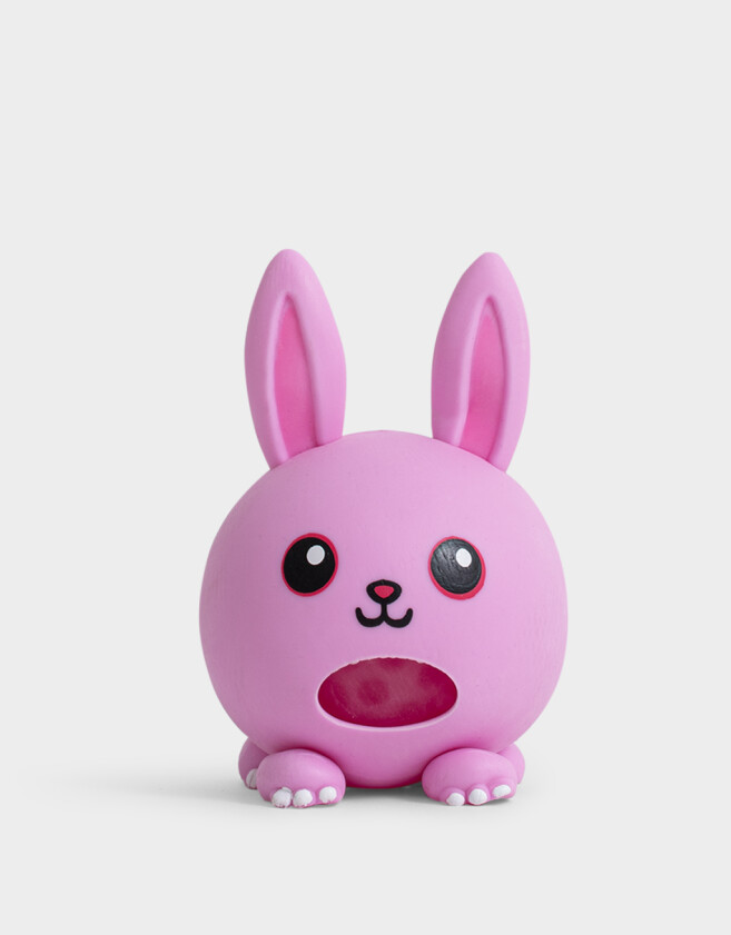 Lúdico Squishy Conejo - Rosa Chicle