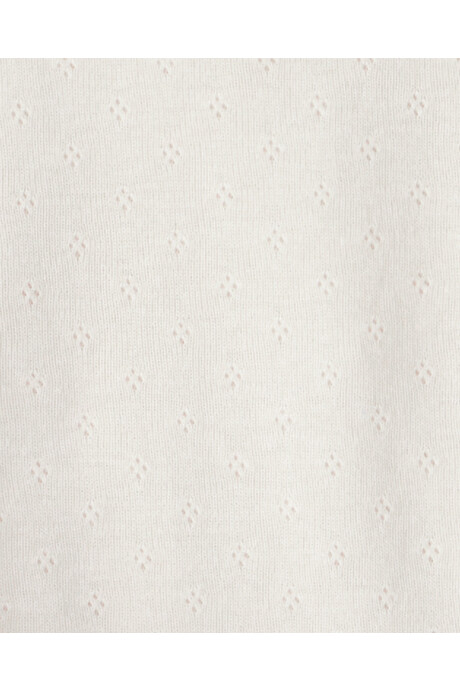 Set tres piezas, chaleco de sherpa, pantalón y body de algodón Sin color