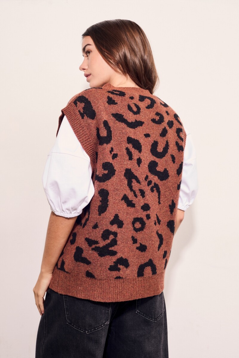 Chaleco Animal Print Animal Print