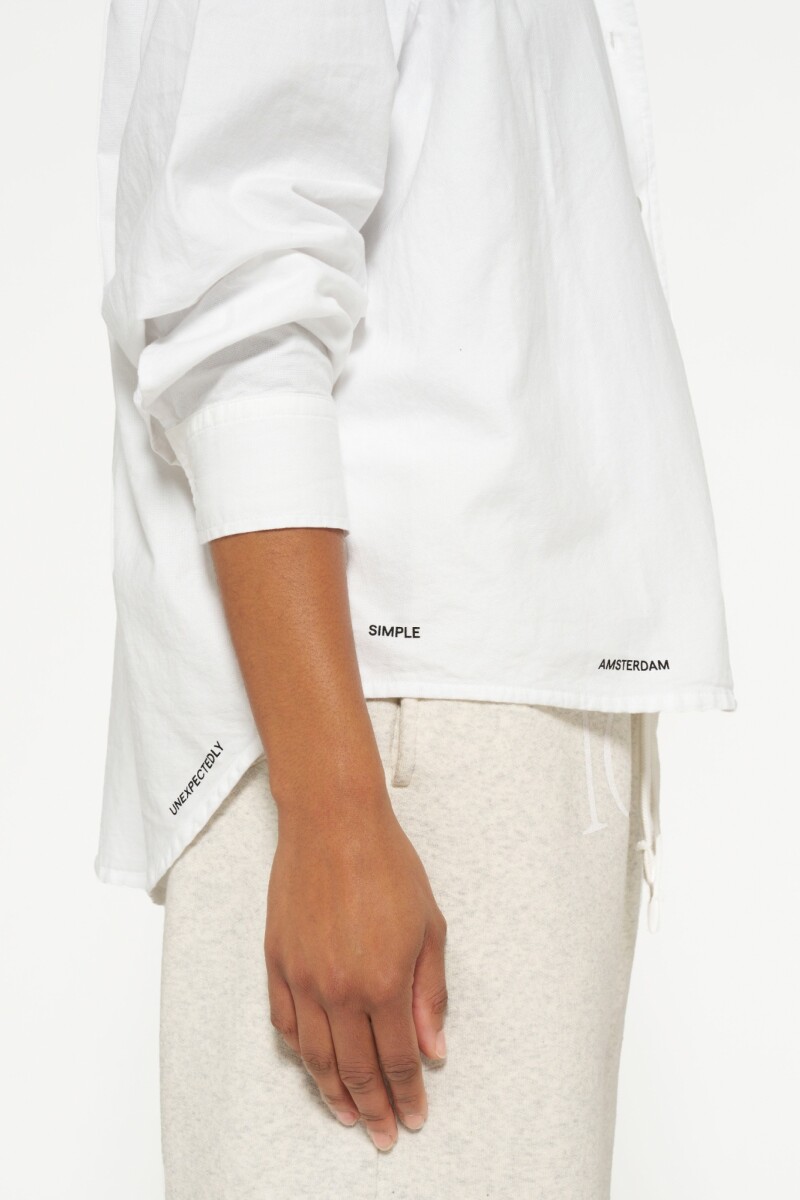 CAMISA PIQUE Blanco