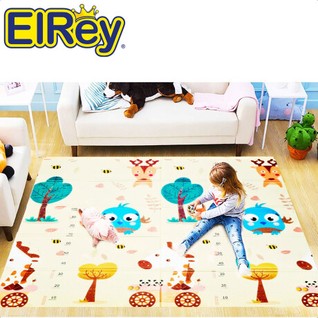 Alfombra Antigolpe 200x180 Colchoneta Plegable Bebé Jug009002-2