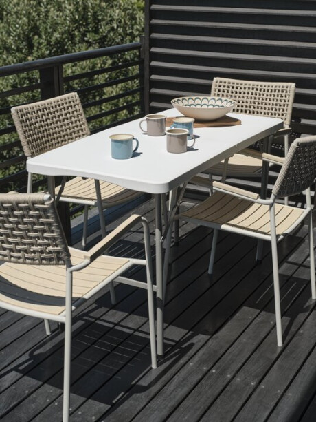 Mesa plegable HOLMEN A62xL124 blanco Mesa plegable HOLMEN A62xL124 blanco