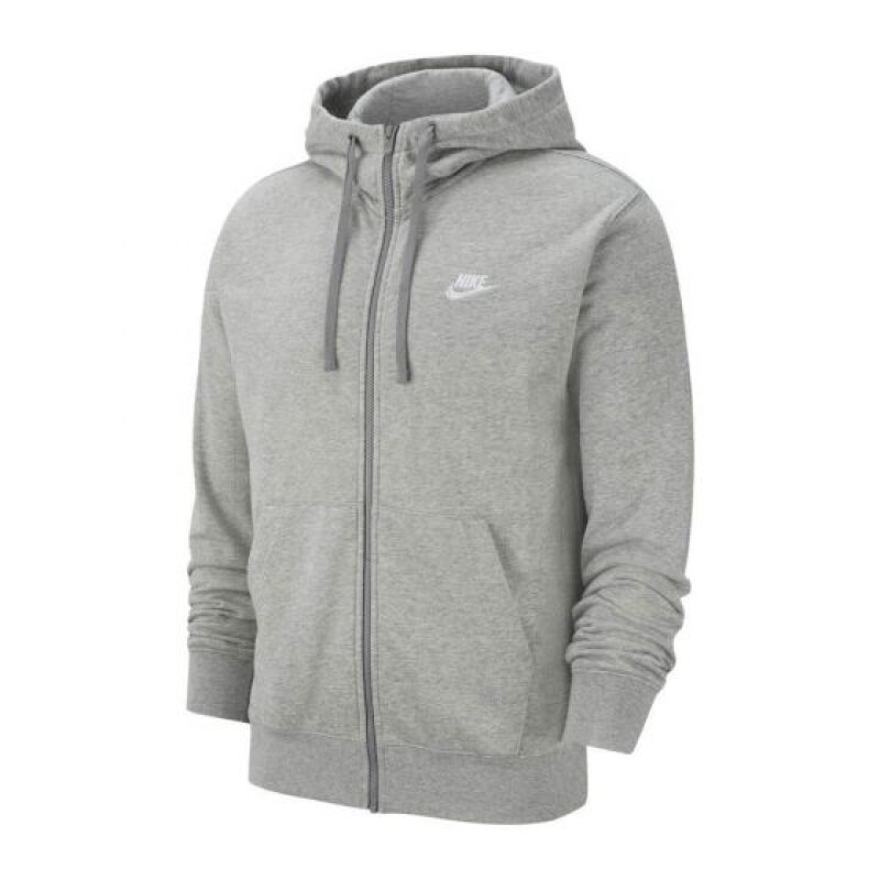 Campera con Capucha Nike Bv2648063 M Nsw Club Hoodie F GRIS