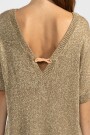 LARA KNIT DRESS Dorado