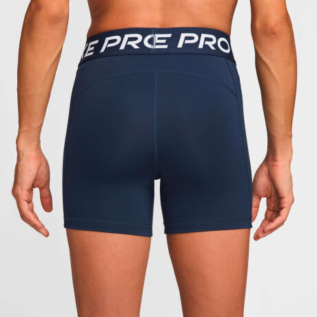 Pantalon Corto Nike Pro 365 De Mujer Azul