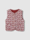 Chaleco Acolchado Reversible Berenjena