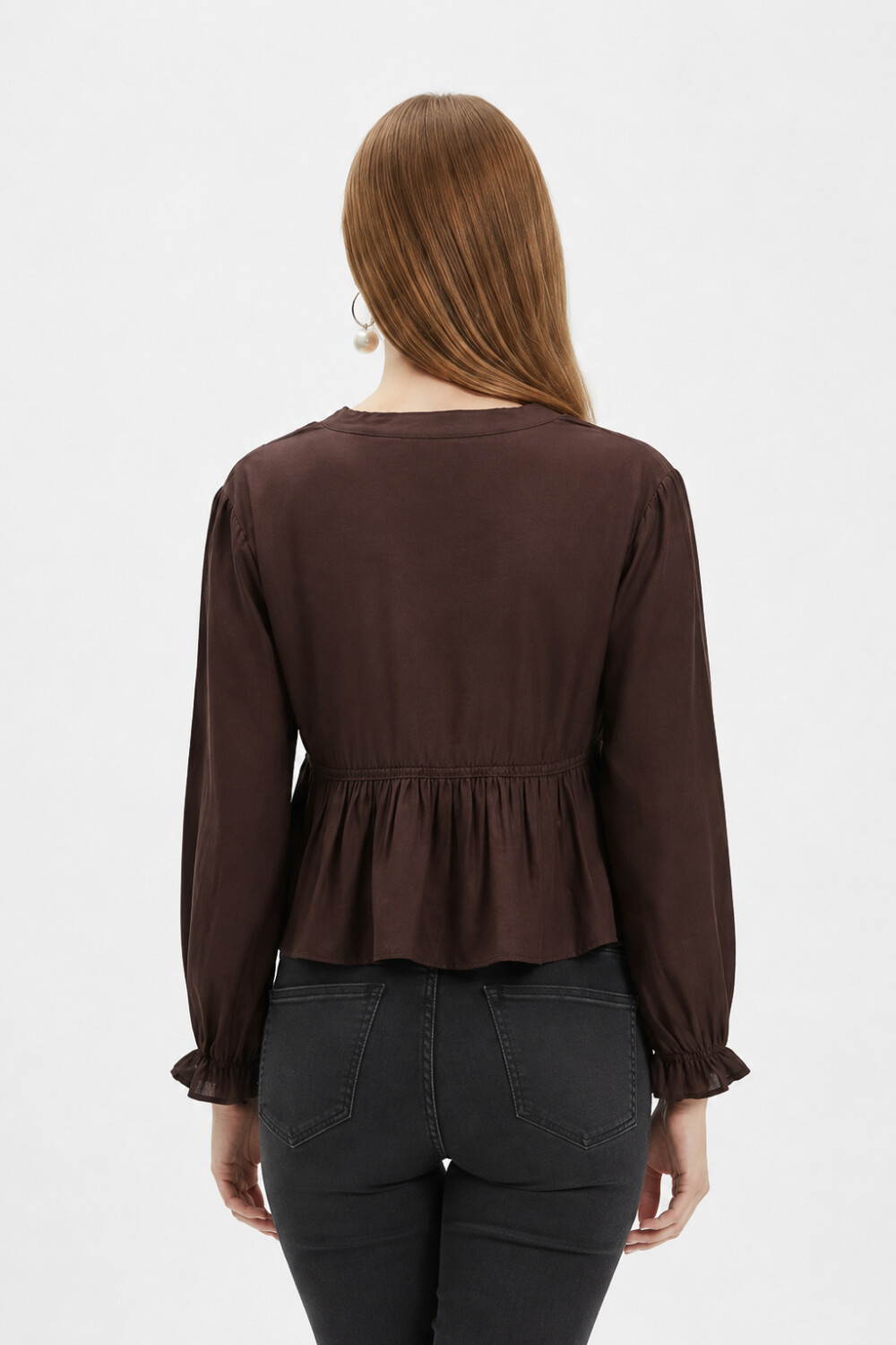 Blusa Teseo Cafe