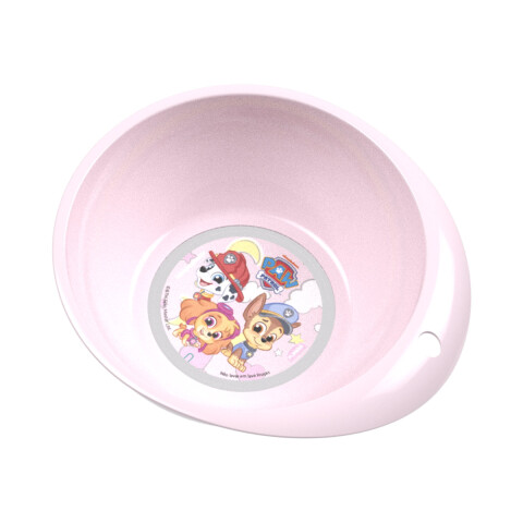 Bowl Plástico Paw Patrol Rosa 430 ml U
