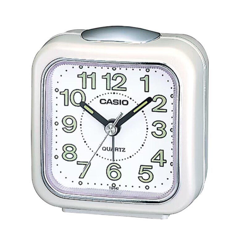 Reloj Despertador Casio TQ142 7DF color blanco Reloj Despertador Casio Tq142 7df Color Blanco