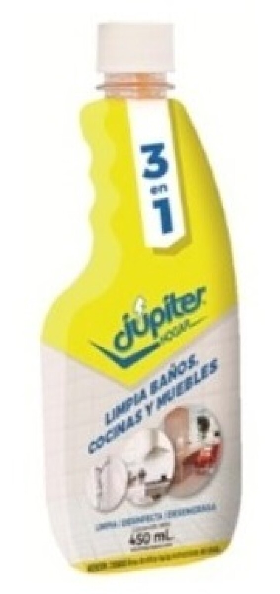 LIMPIADOR JUPITER 3 EN 1 450 ML REPUESTO 