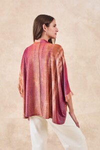 Kimono Lurex Ocre