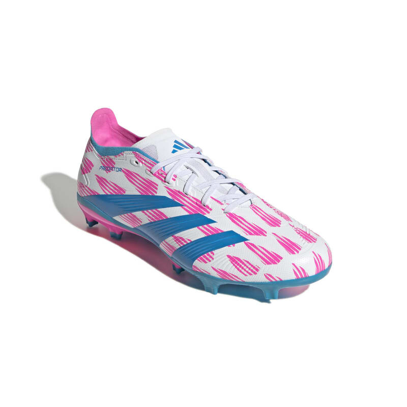 Championes Adidas Predator League Terreno Firme Blanco
