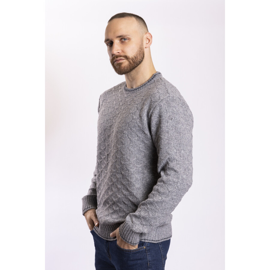 SNAKE SWEATER GREY