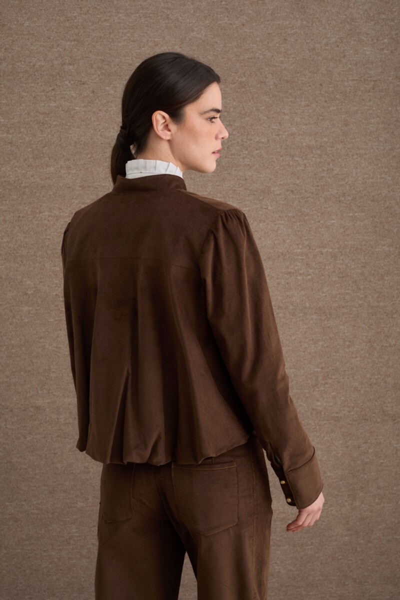 CHAQUETA BALLOON Chocolate