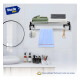Tendedero Plegable De Pared Retractil P/ropa Gris