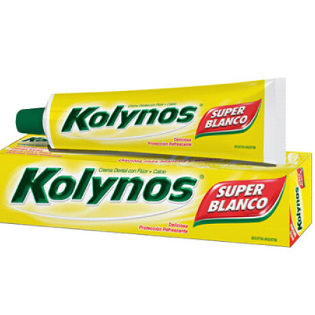 CREMA DENTAL KOLYNOS 70 GR SUPER BLANCO CREMA DENTAL KOLYNOS 70 GR SUPER BLANCO