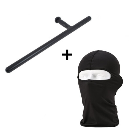 Tonfa Policial + Balaclava Tonfa Policial + Balaclava