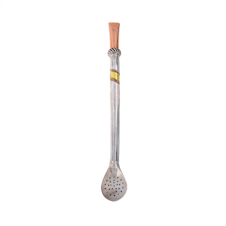 bombilla de plata y oro 18 ktes bombilla de plata y oro 18 ktes