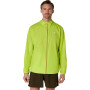 Casaca Running Silver Hombre Neon Lime