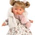 Muñeca Juguete Llorens Bebota Joelle 38cm + Ropa de Algodón® Diseño Joelle Blandita Chaleco Blanco