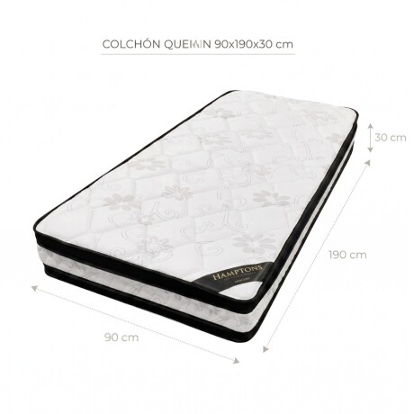 Colchon 1 plaza HAMPTONS Mercury Colchon 1 plaza HAMPTONS Mercury