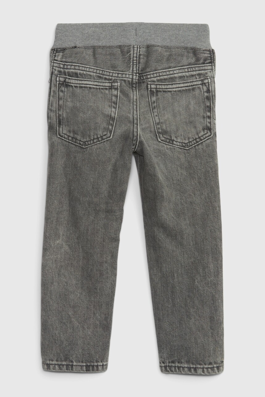 Jean Slim Toddler Niño Grey