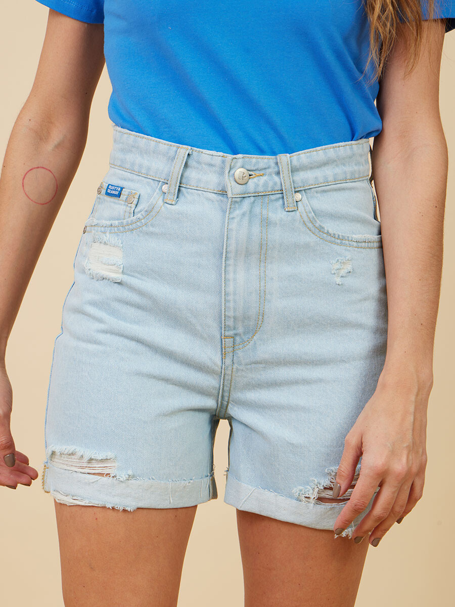 SHORT BLAU RUSTY - Azul Claro 