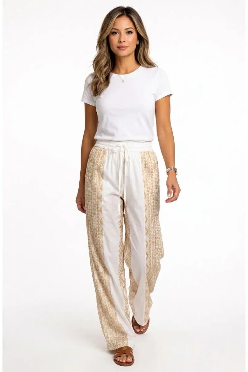 PANTALÓN CLASSIC TRIANGLE Blanco