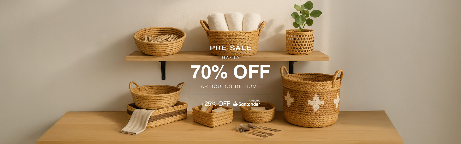 Home SALE LANDING + 25% Santander