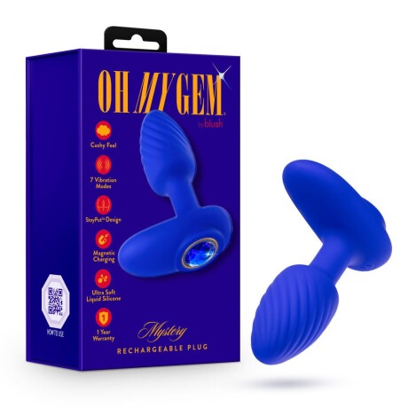 Plug Anal Vibrador Mystery Oh My Gem Plug Anal Vibrador Mystery Oh My Gem