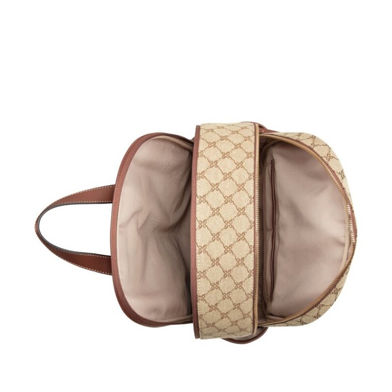 Backpacks Maelys Tech Mocha Logo/mahogany