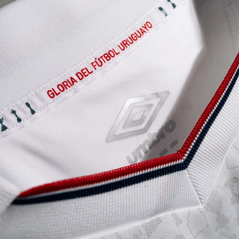 Camiseta Umbro Manga Larga Home 2026 Nacional Blanco
