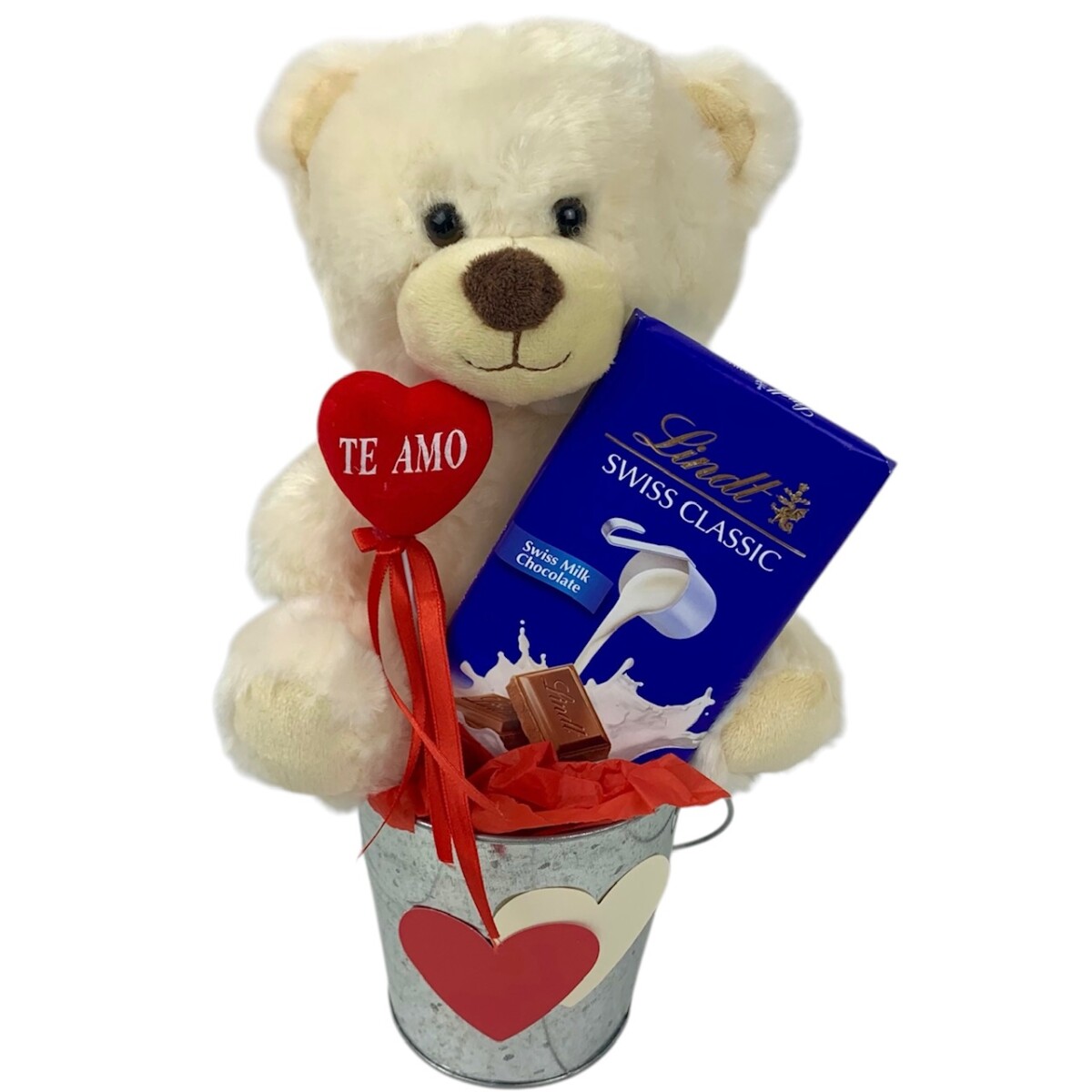 Peluche Be mine con Chocolates 