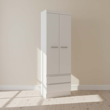 PLACARD ROPERO 2 PUERTAS MDP BLANCO 0200R VIENA