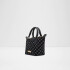 AISLIN BLACK/WHITE MIX MAT TEXTILE BLACK/WHITE