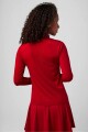 Top Feather Tech+ Half-Zip Top Mujer Holly Berry