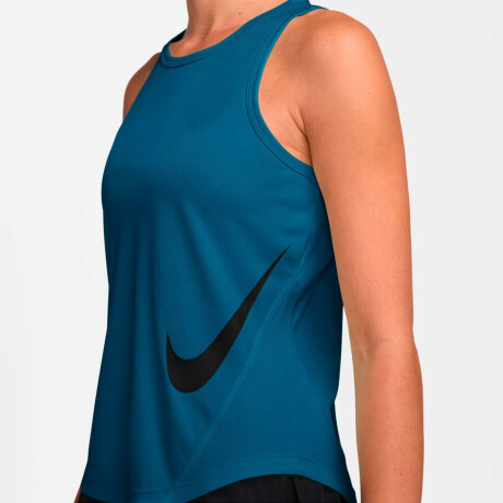 Remera Nike Tempo Swoosh Run Dri-Fit Running Tank Top de Mujer verde