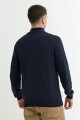Campera liviana con cierre AZUL MARINO