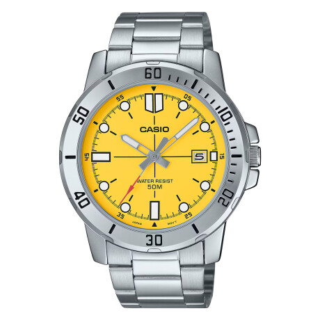 Reloj Casio en Acero Inoxidable Plateado 0