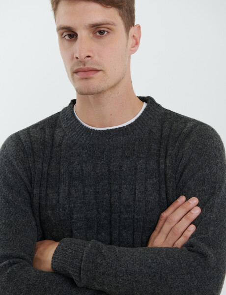 470342 SWEATER HARRY Gris Oscuro