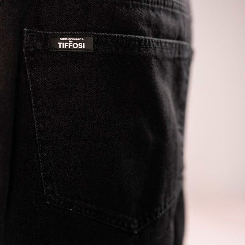 Bermuda de Hombre TIFFOSI Jean Nico Fonseca Negro