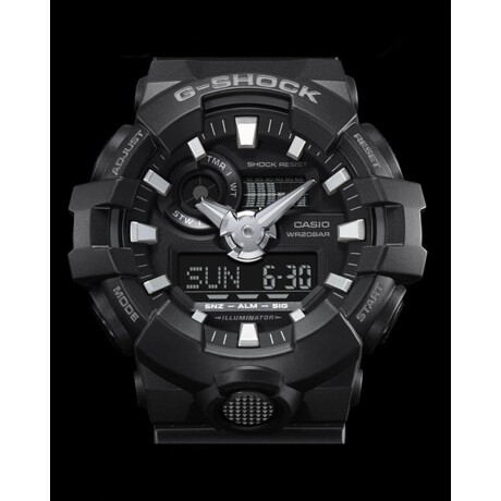 Reloj Análogo/Digital Casio G-Shock GA-700 Resistente Negro