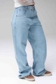 BAGGY WAVES DENIM E-celeste