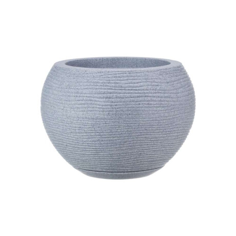 Maceta 17X19Cm Florenca Sisal Efecto Piedra Gris