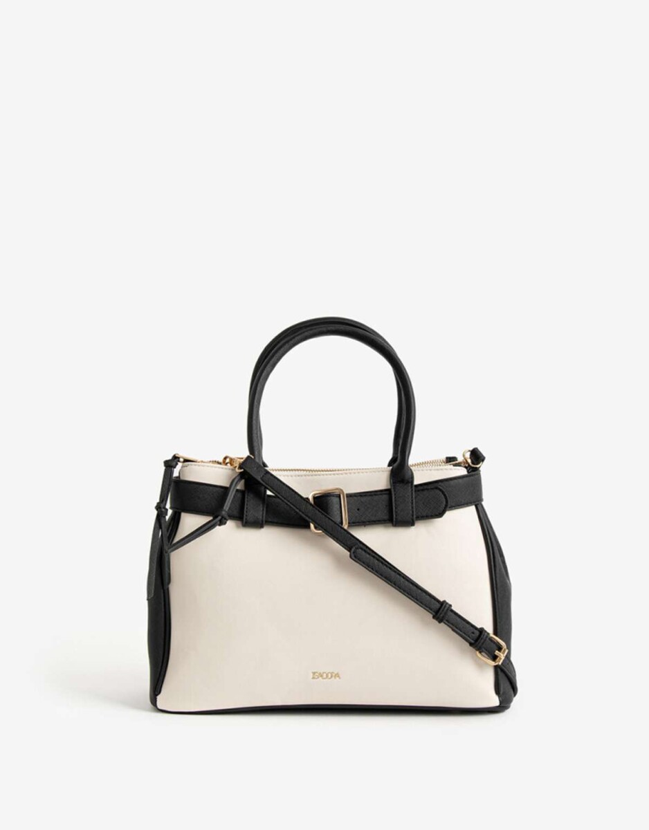 Cartera Formato City - Combinacion Bicolor 