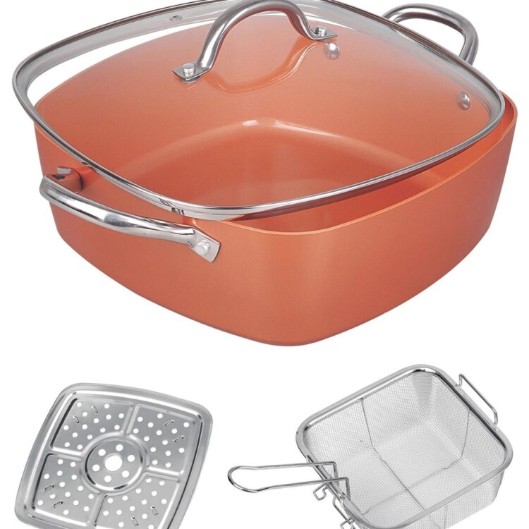 OLLA CUORI MULTICHEF MC-24A NARANJA