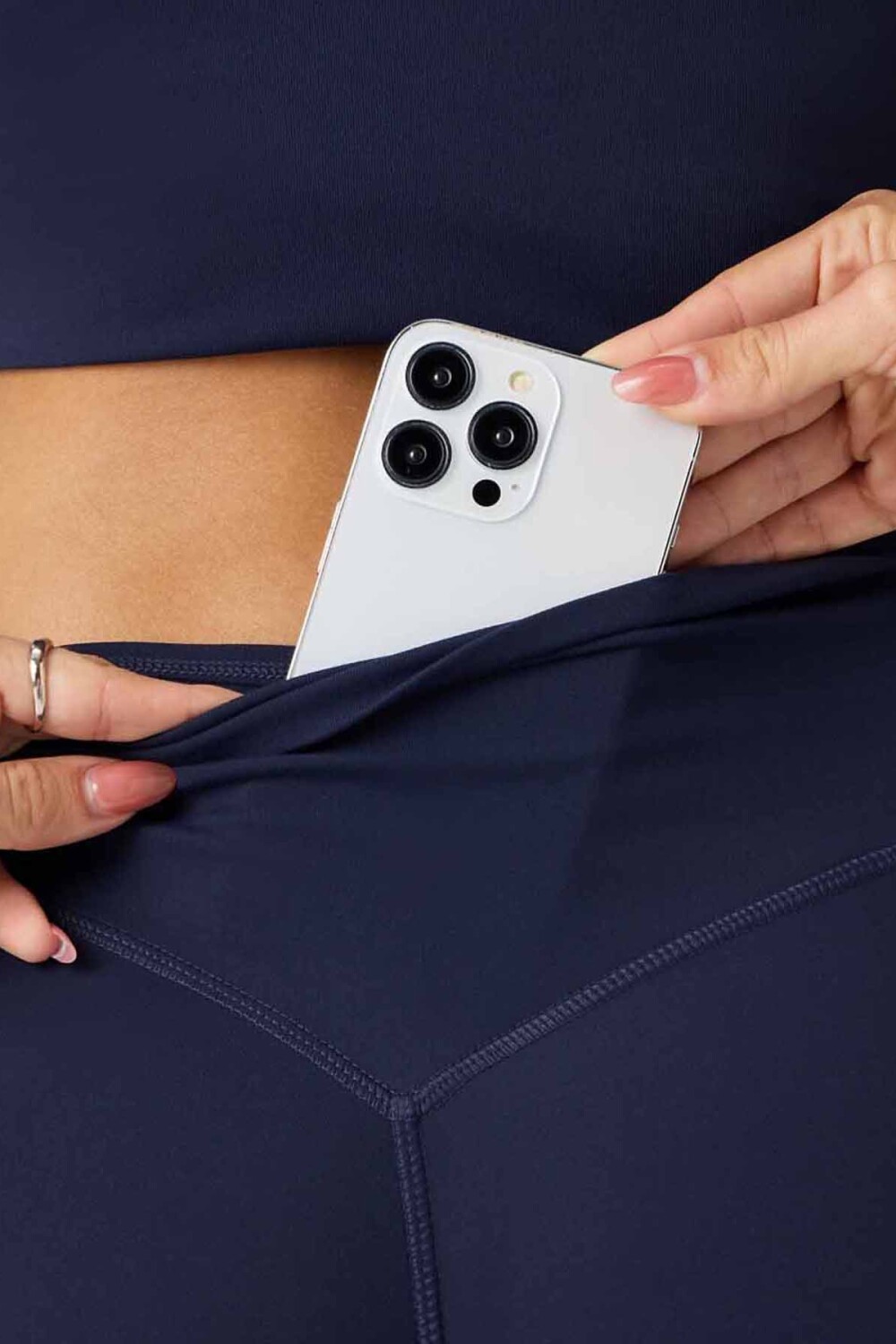 Leggings The No-Seam PureLuxe TLC Mujer Deep Navy