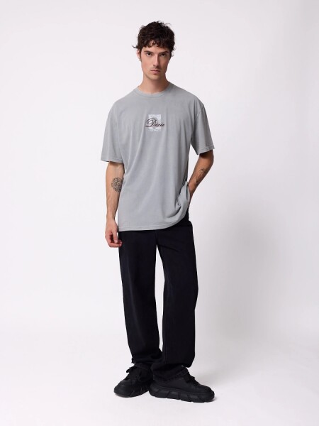 T-SHIRT DIXIE SILBO GRIS