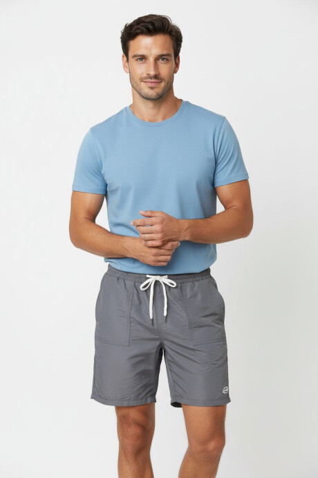 Short Kadir Gris Oscuro