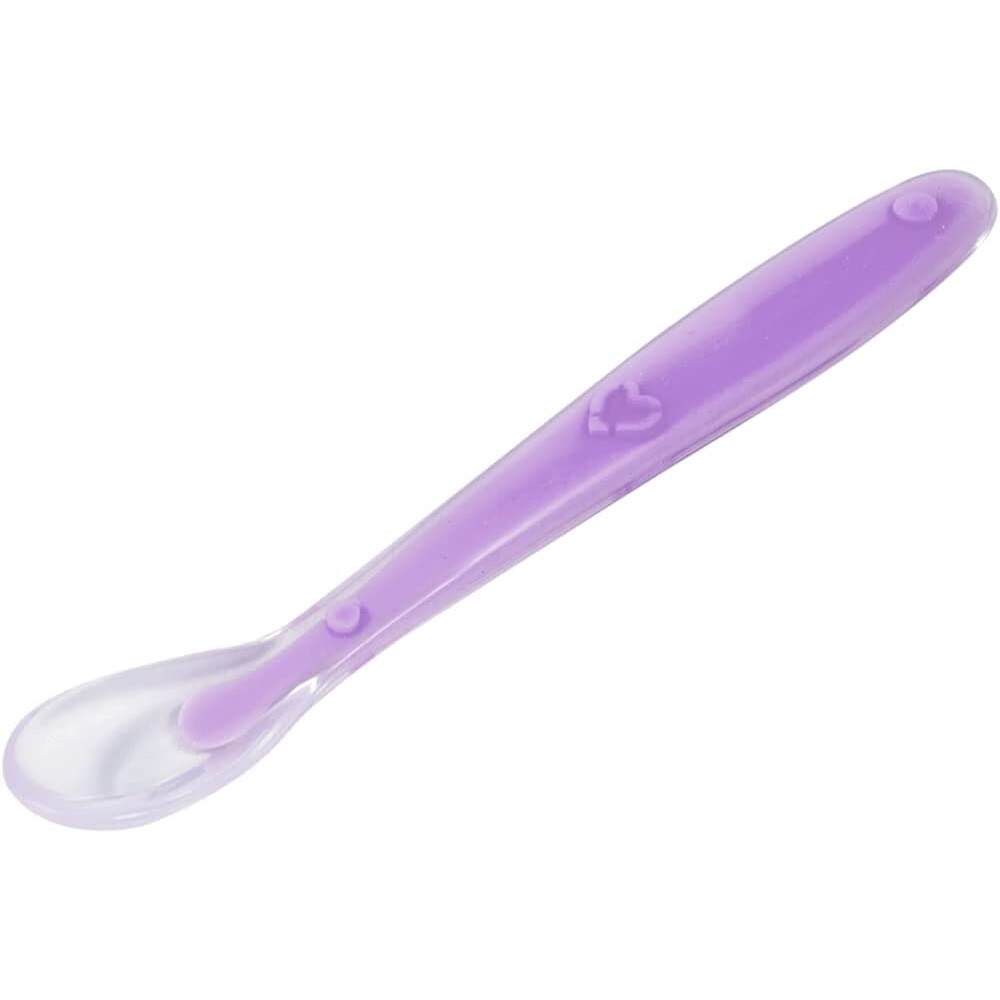 Set x2 cucharas clasicas silicona BUBA rosa violeta